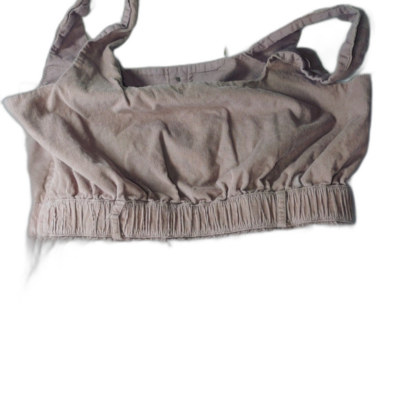 American Eagle Jumpsuit Womens Size Medium Brown Cottagecore Peasant Casual - Picture 6 of 9